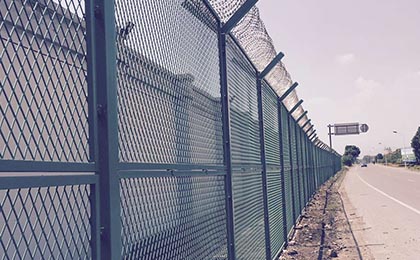 菱形孔隔離網 菱形孔隔離網